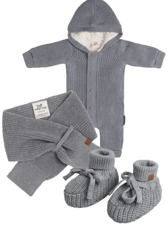Baby's Only - TEDDY neulehaalari vauvalle, Grey