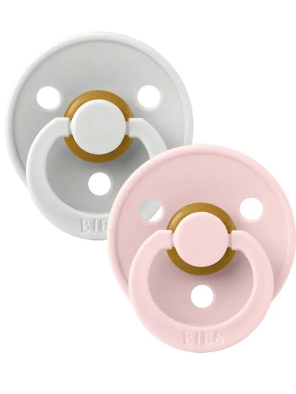 BIBS - vauvan tutti 2-PACK 0-18kk - Haze / Blossom