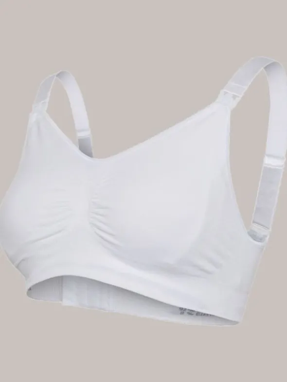 Carriwell - imetysliivit Seamless Padded, White