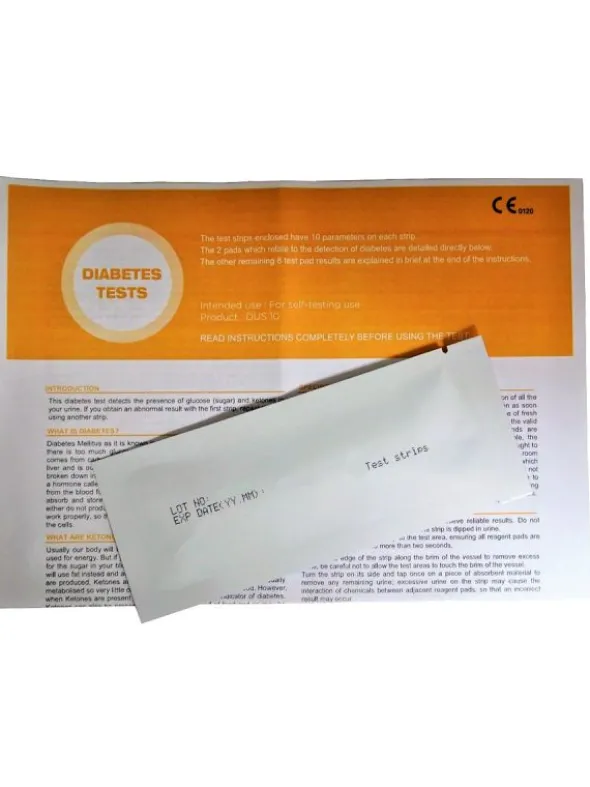 Diabetes testi DUS10, 2kpl