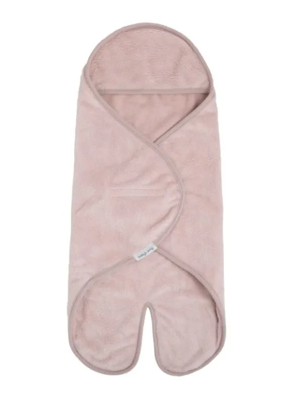 Hupullinen vauvan peitto jossa puntit, Cozy old pink