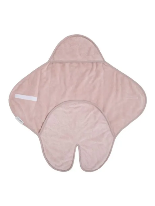 Hupullinen vauvan peitto jossa puntit, Cozy old pink