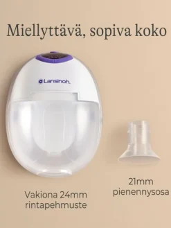Lansinoh puettava rintapumppu Single