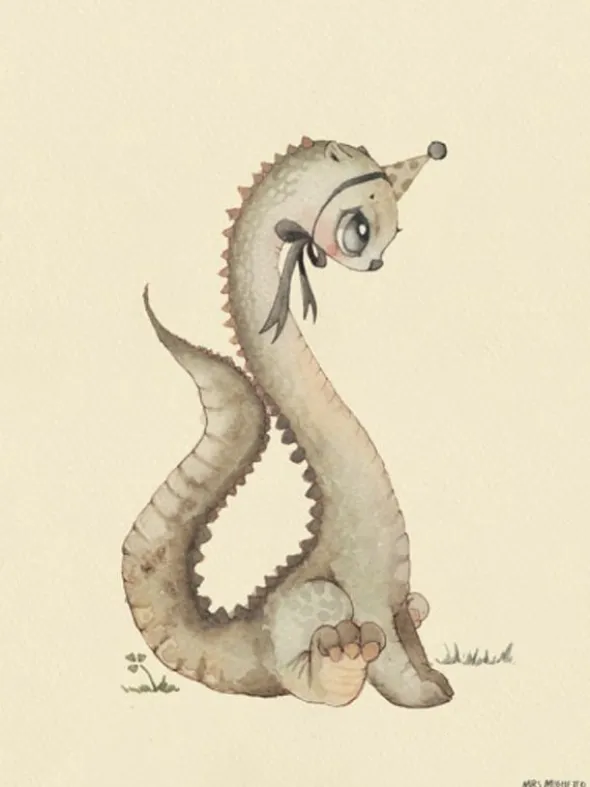 Mrs Mighetto - Dear Dino juliste 50x70