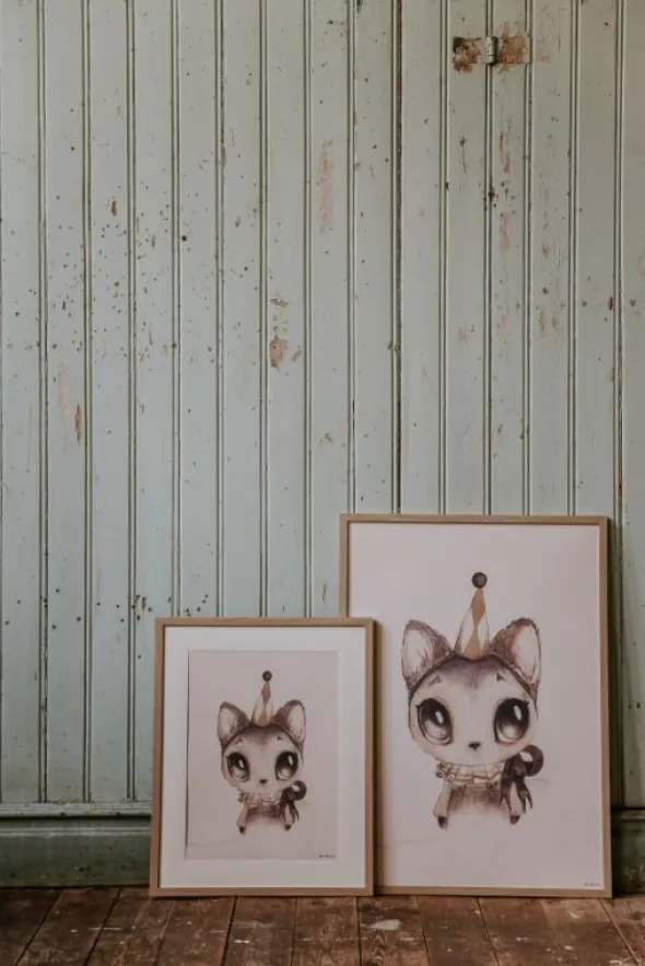 Mrs Mighetto - Dear Meow juliste 50x70