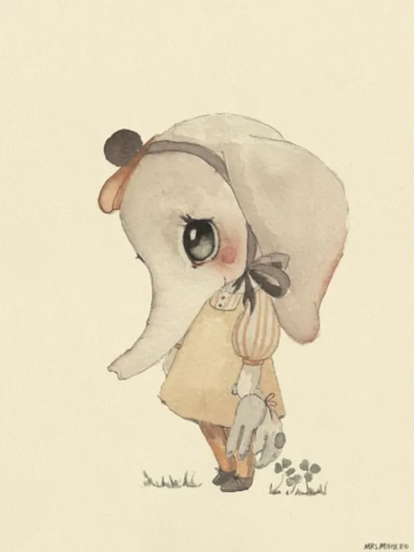 Mrs Mighetto - Miss Ellie juliste 50x70