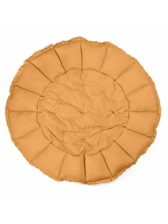 Play&Go leikkimatto Organic soft Bloom, Dusty Mustard