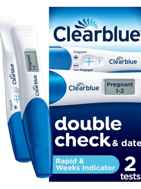 Raskaustestit Clearblue Double-Check and Date
