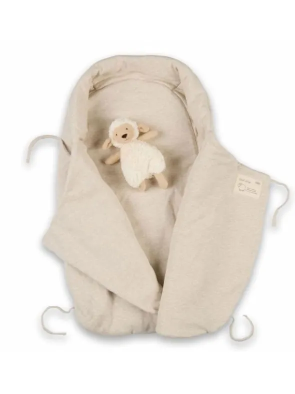Voksi Wool Wrap villainen lämpöpussi - Sand