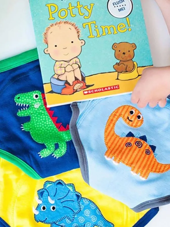Zoocchini-harjoitteluhousut 3-pack Jurassic Pals
